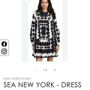 SEA NEW YORK crop dress